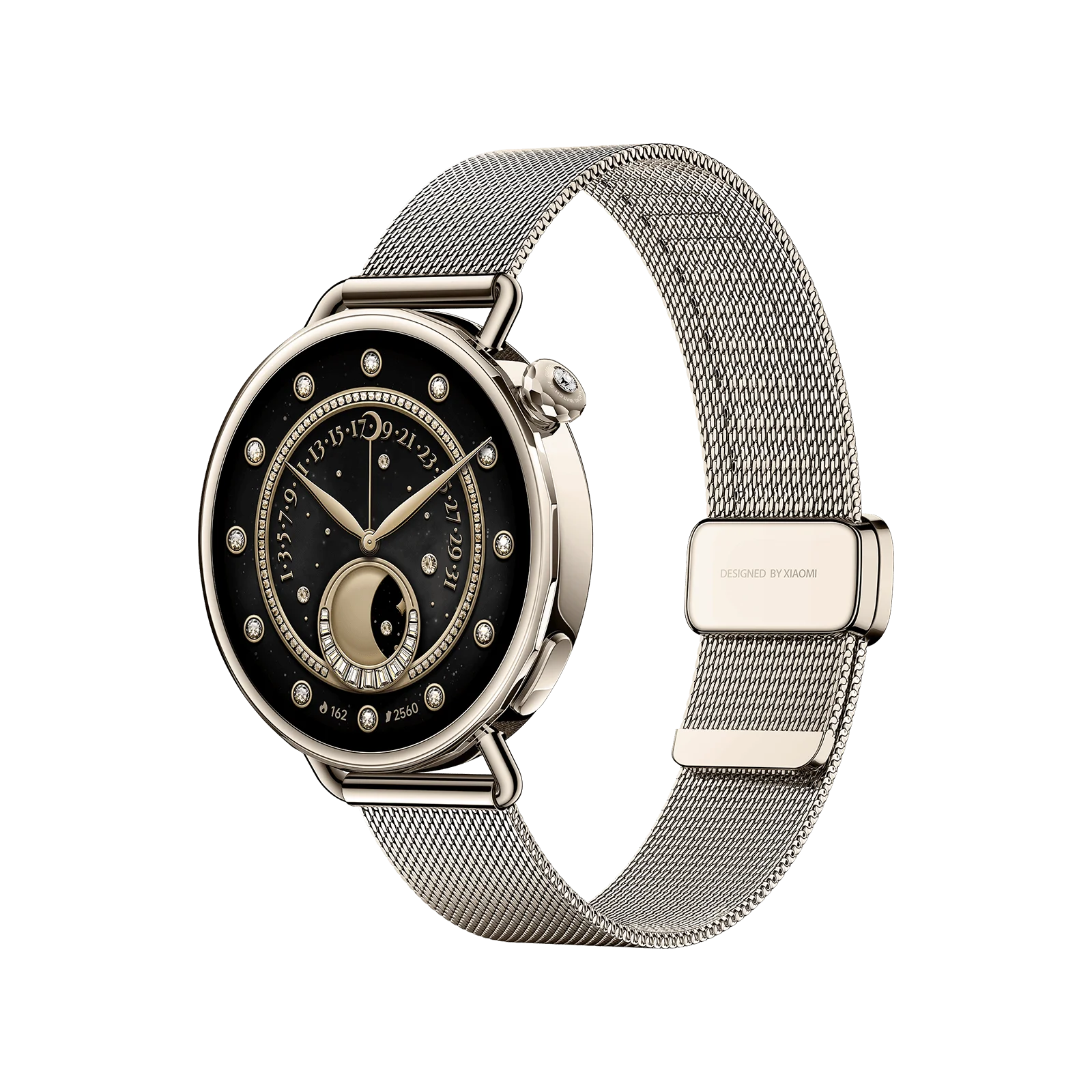 ساعت هوشمند شیائومی Xiaomi Watch S4 (41mm) نسخه گلوبال ـ طلایی با بند میلانس (Milanese) فلزی