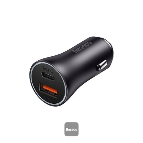 شارژر فندکی 60 وات بیسوس مدل CCJDZ-MC